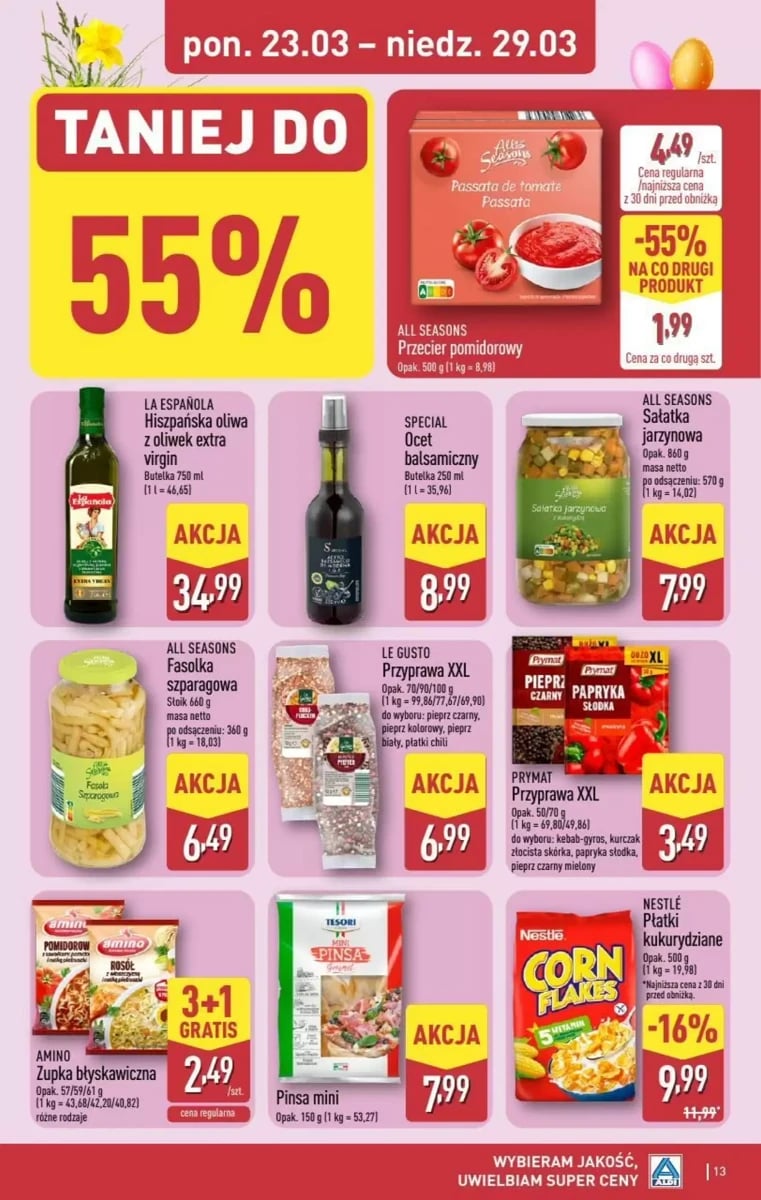 Strona 13 z gazetki Aldi