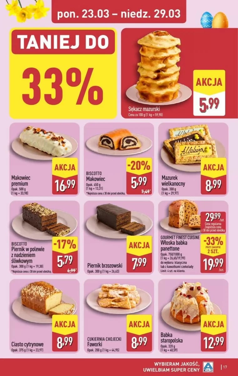 Strona 17 z gazetki Aldi