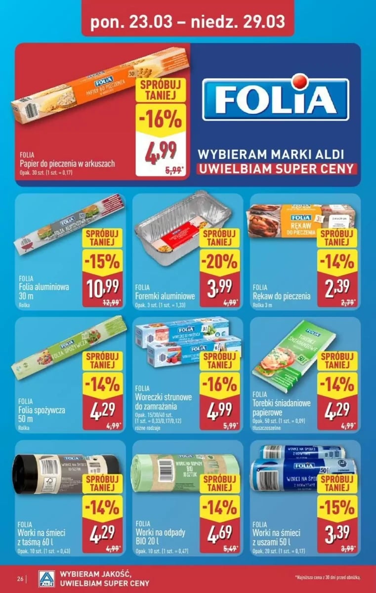 Strona 26 z gazetki Aldi