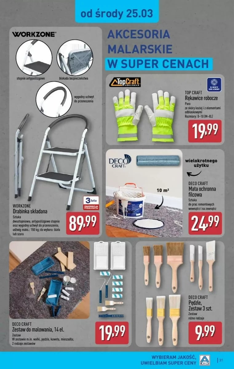 Strona 31 z gazetki Aldi