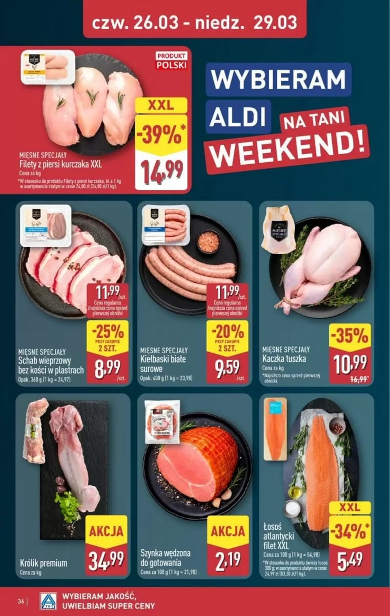 Strona 36 z gazetki Aldi