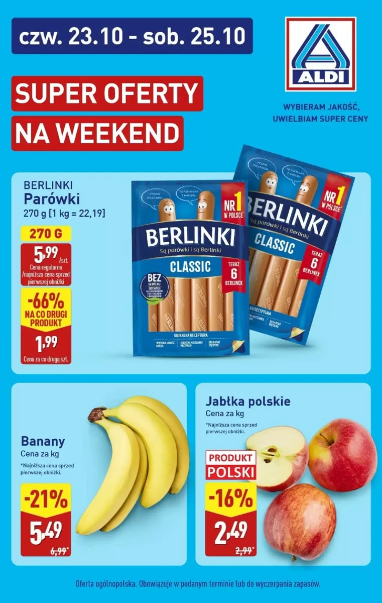 Strona 1 z gazetki Aldi