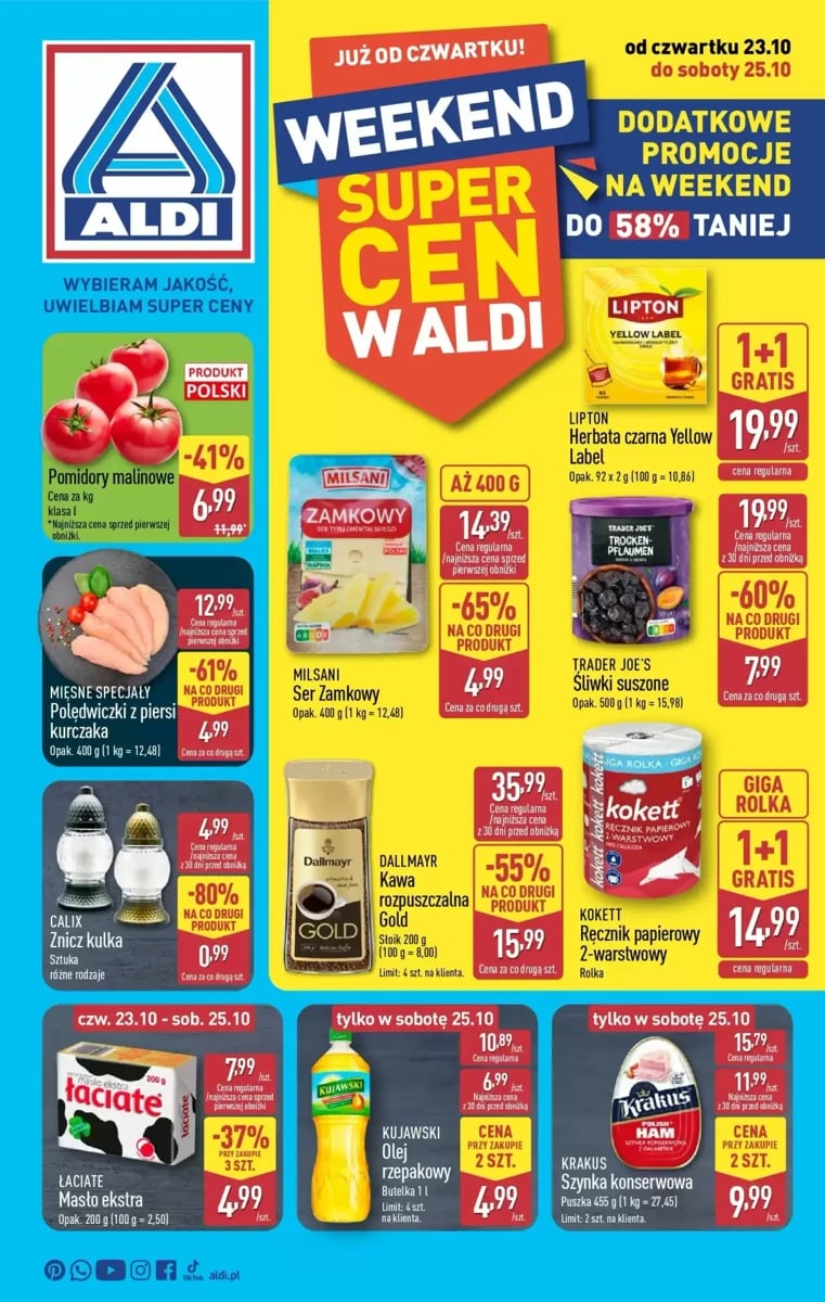Strona 1 z gazetki Aldi