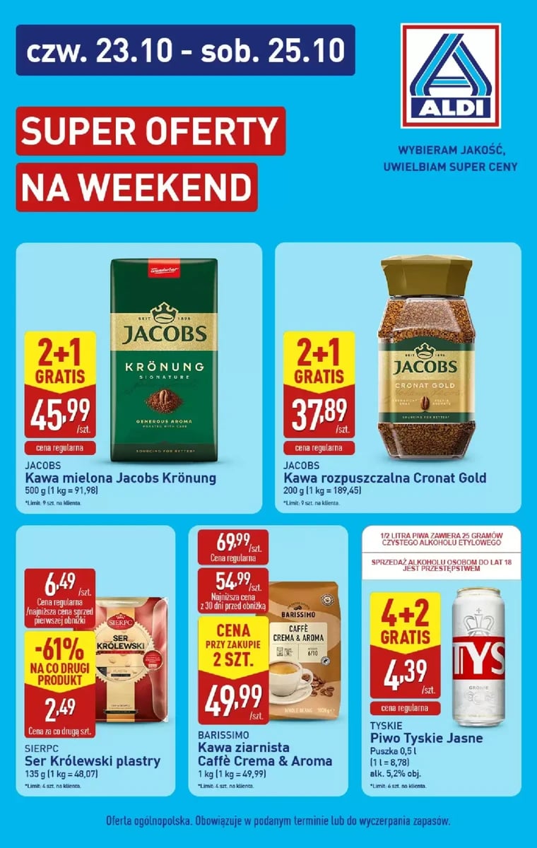 Strona 1 z gazetki Aldi