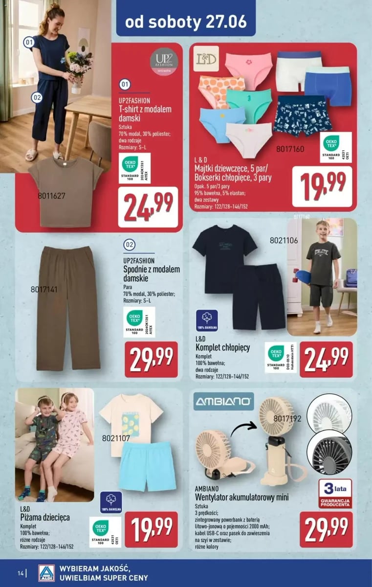 Strona 14 z gazetki Aldi