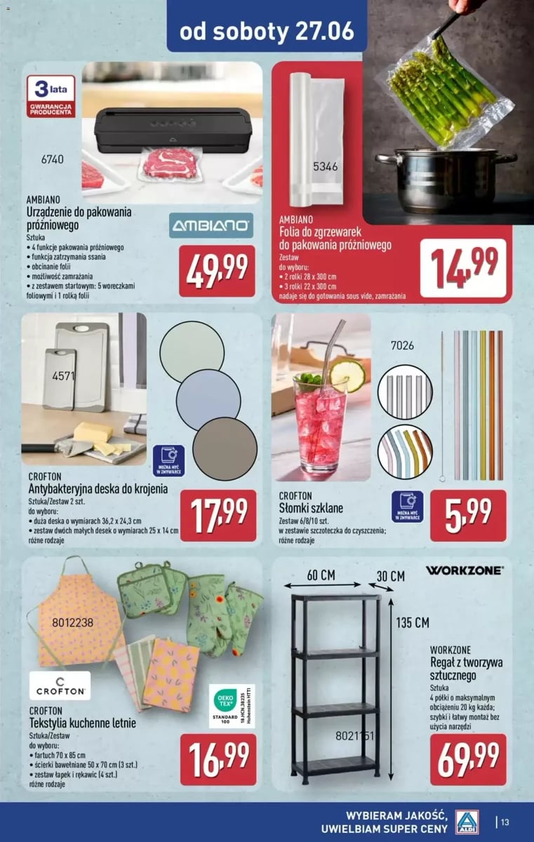 Strona 13 z gazetki Aldi