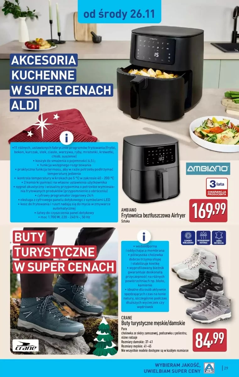 Strona 29 z gazetki Aldi