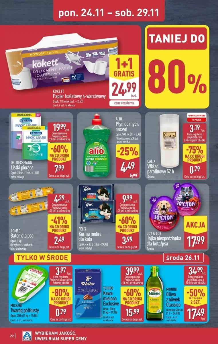 Strona 22 z gazetki Aldi