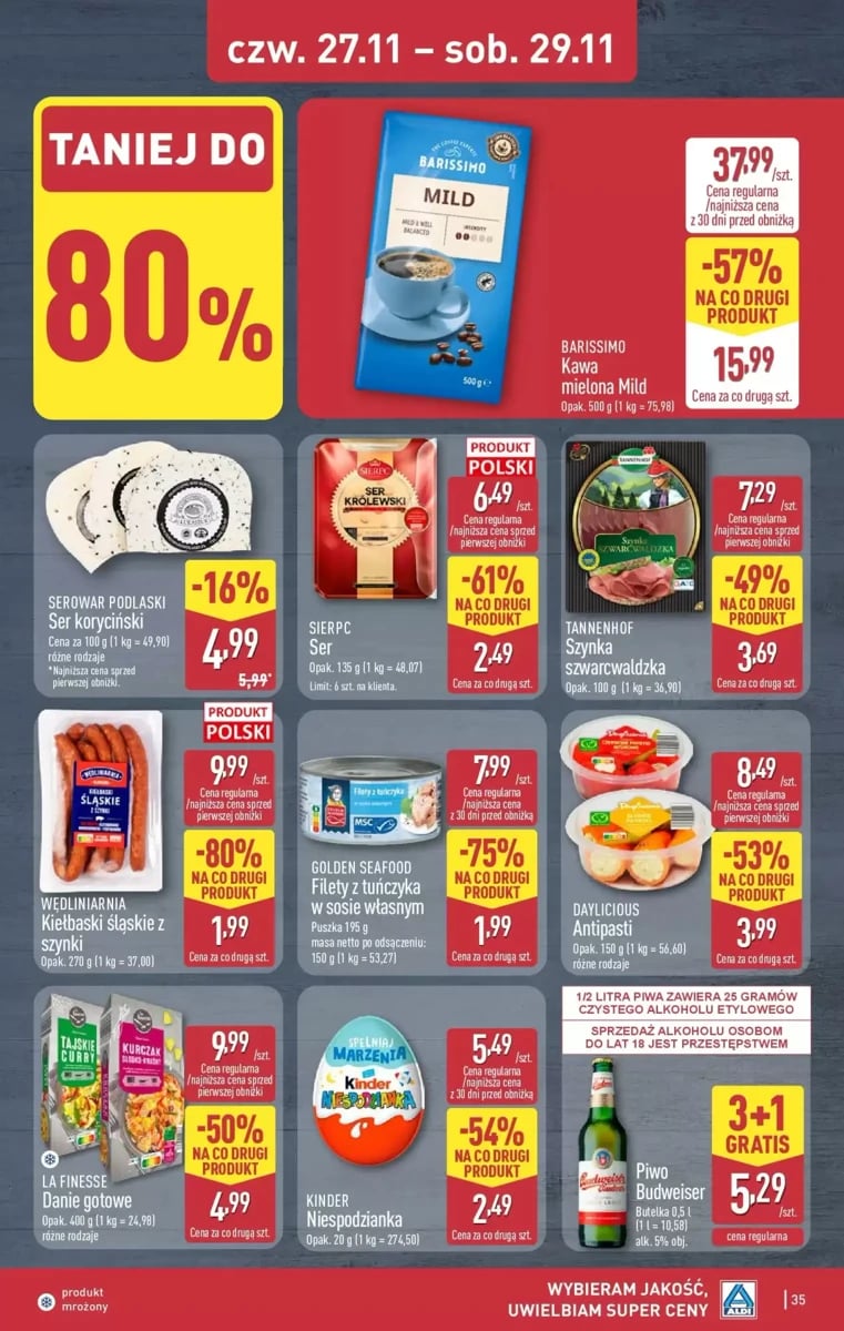 Strona 35 z gazetki Aldi