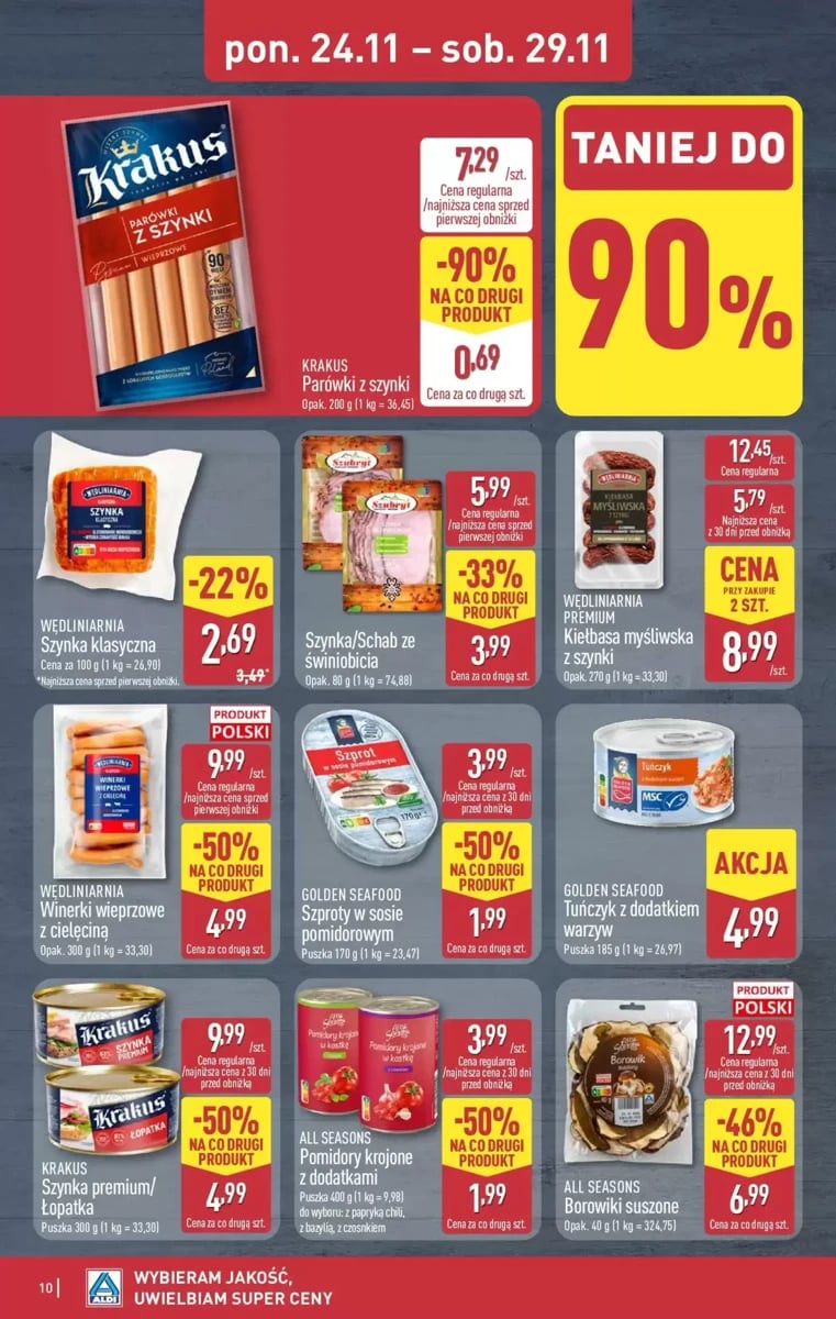Strona 10 z gazetki Aldi
