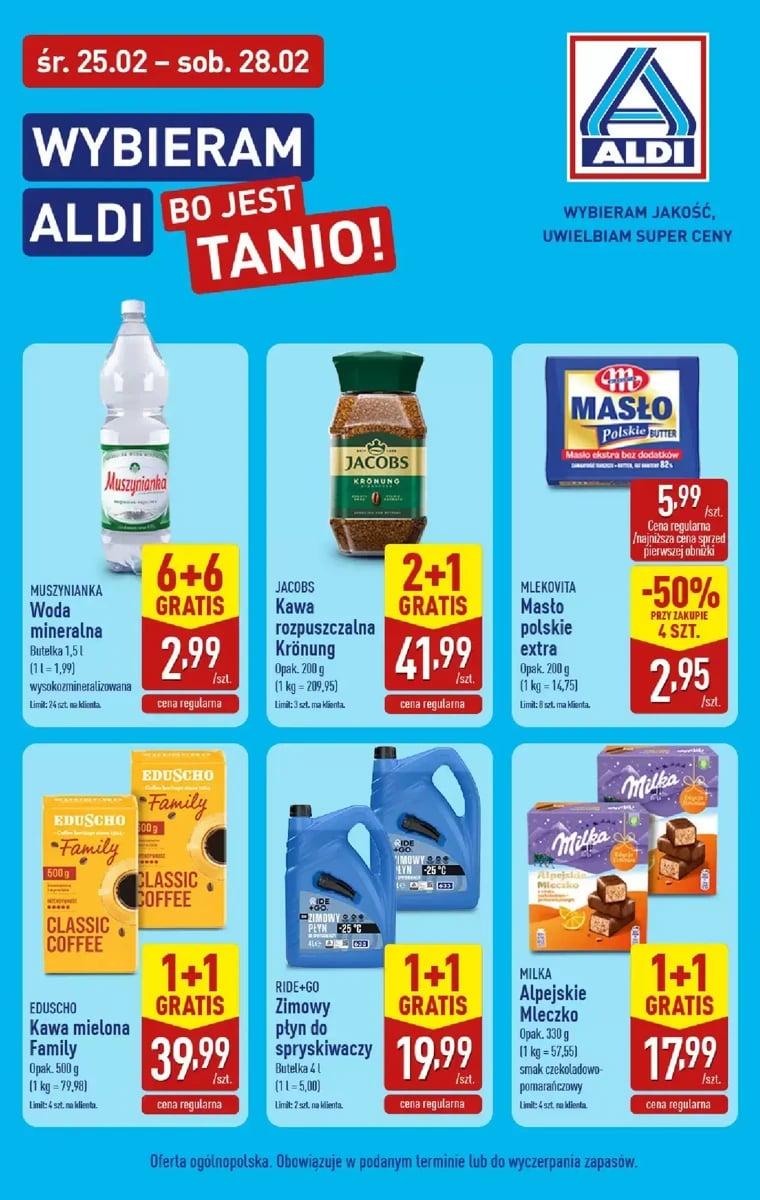 Strona 1 z gazetki Aldi