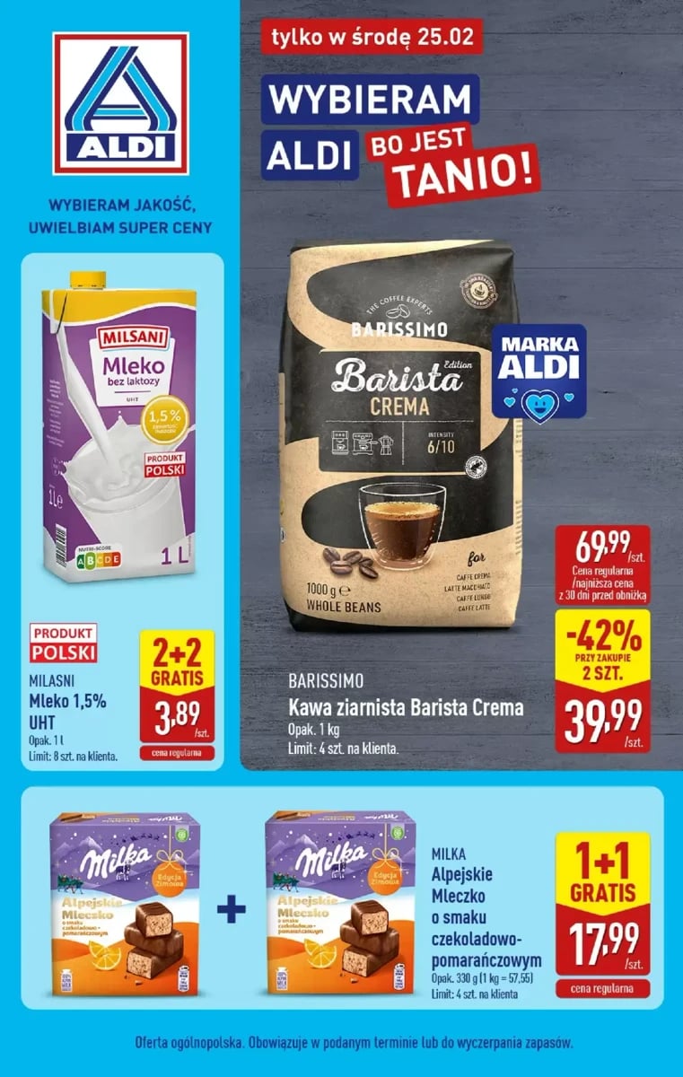 Strona 1 z gazetki Aldi