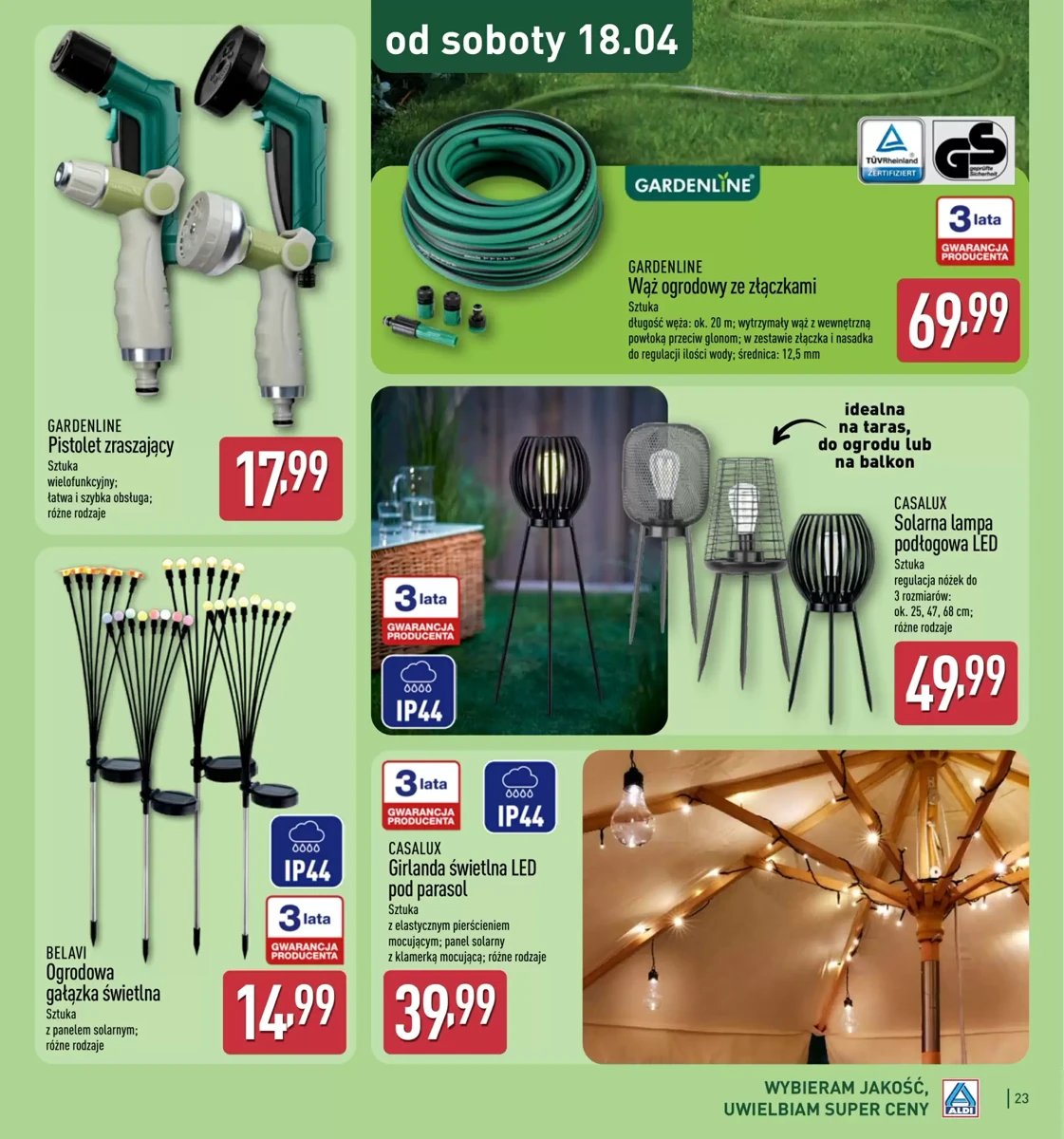 Strona 23 z gazetki Aldi