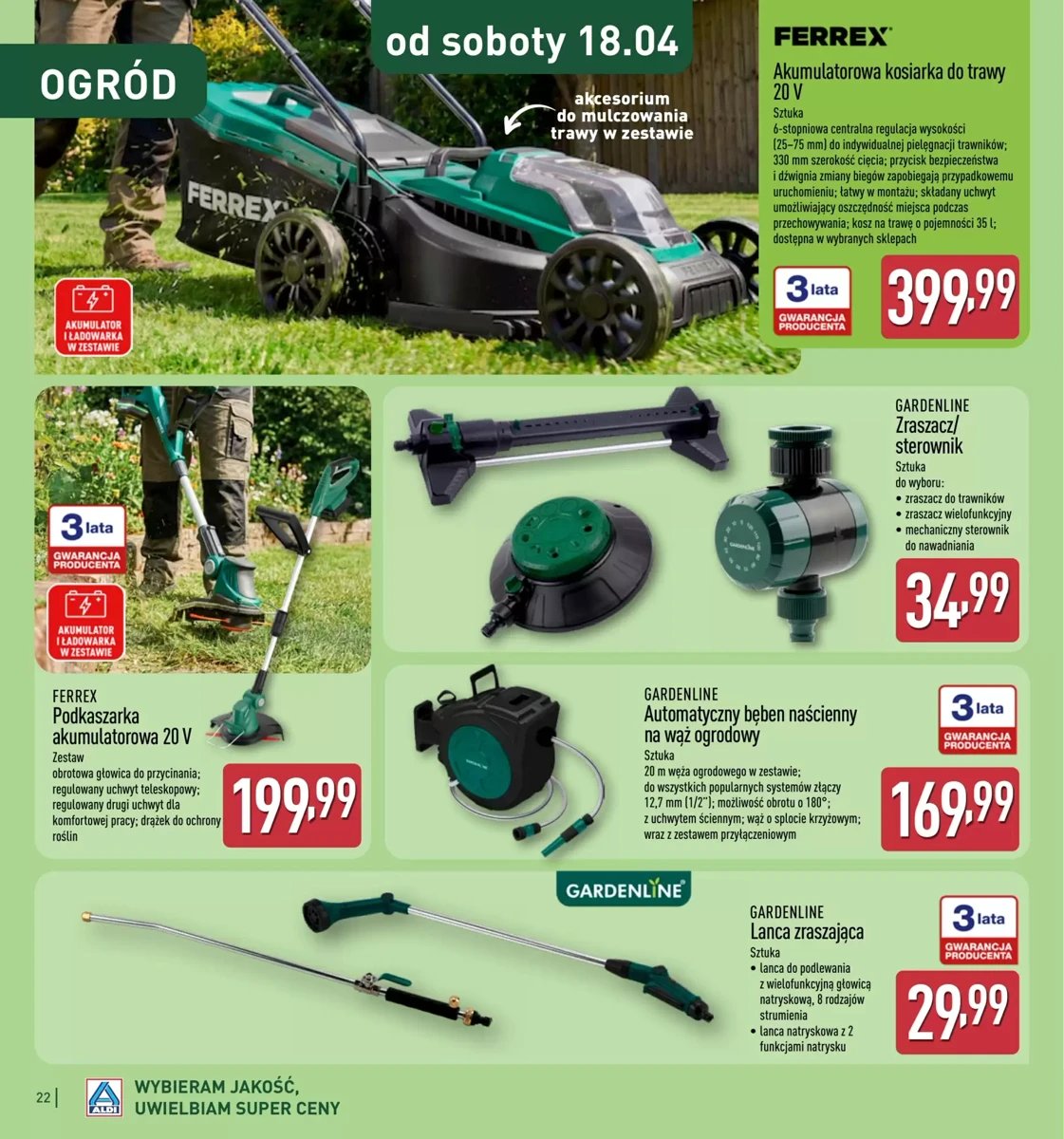Strona 22 z gazetki Aldi