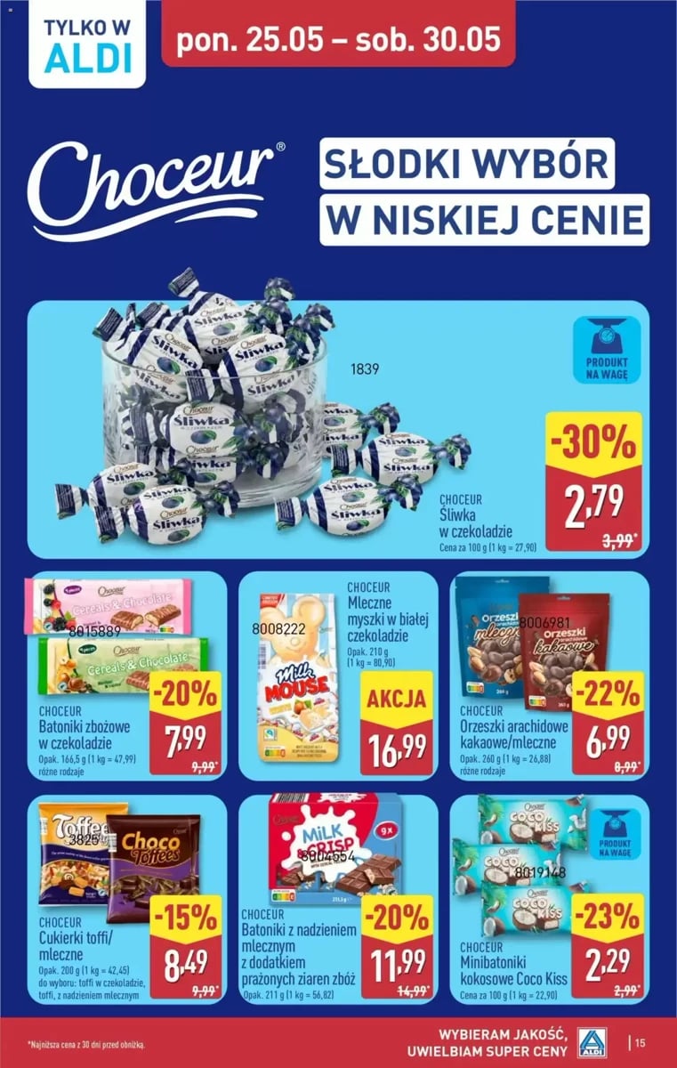 Strona 15 z gazetki Aldi