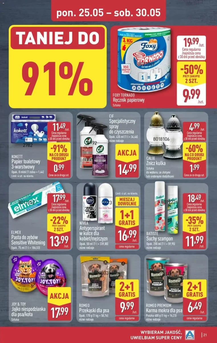 Strona 21 z gazetki Aldi