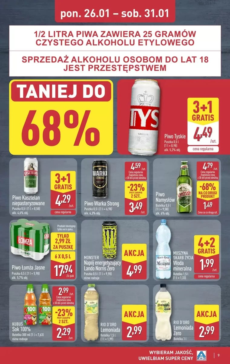 Strona 9 z gazetki Aldi