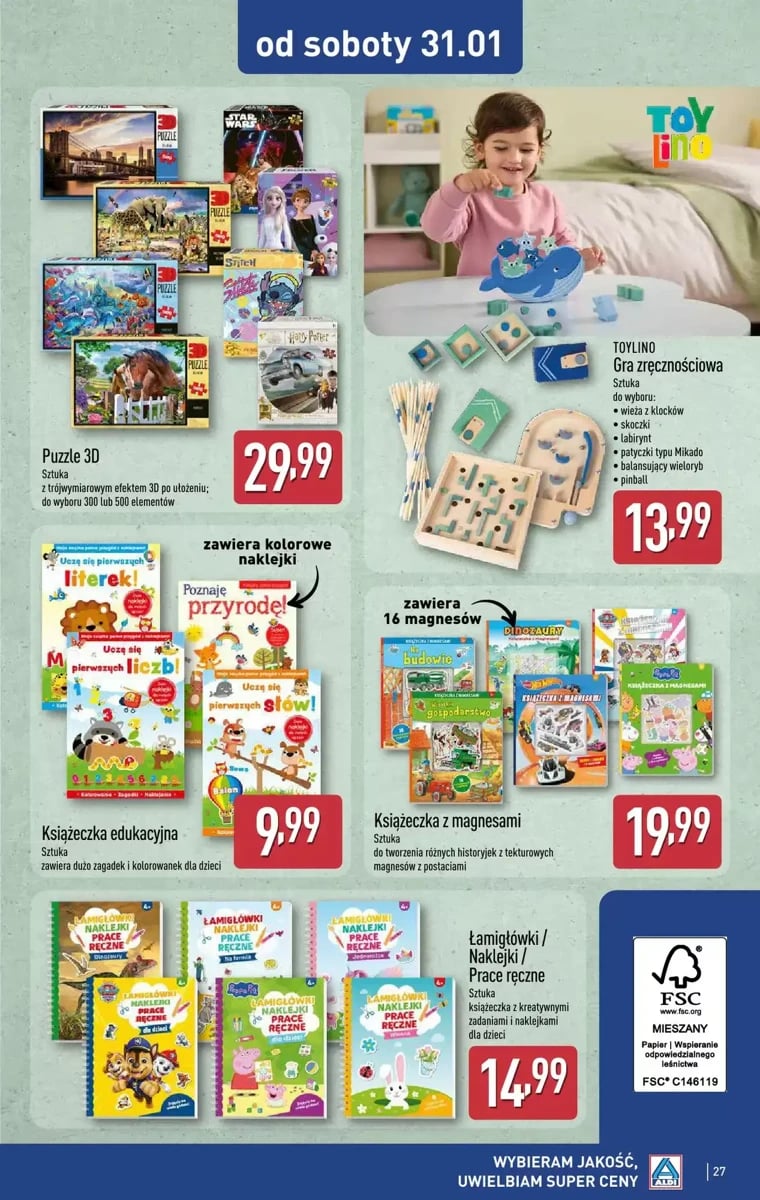 Strona 27 z gazetki Aldi