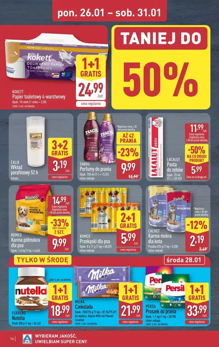 Strona 14 z gazetki Aldi