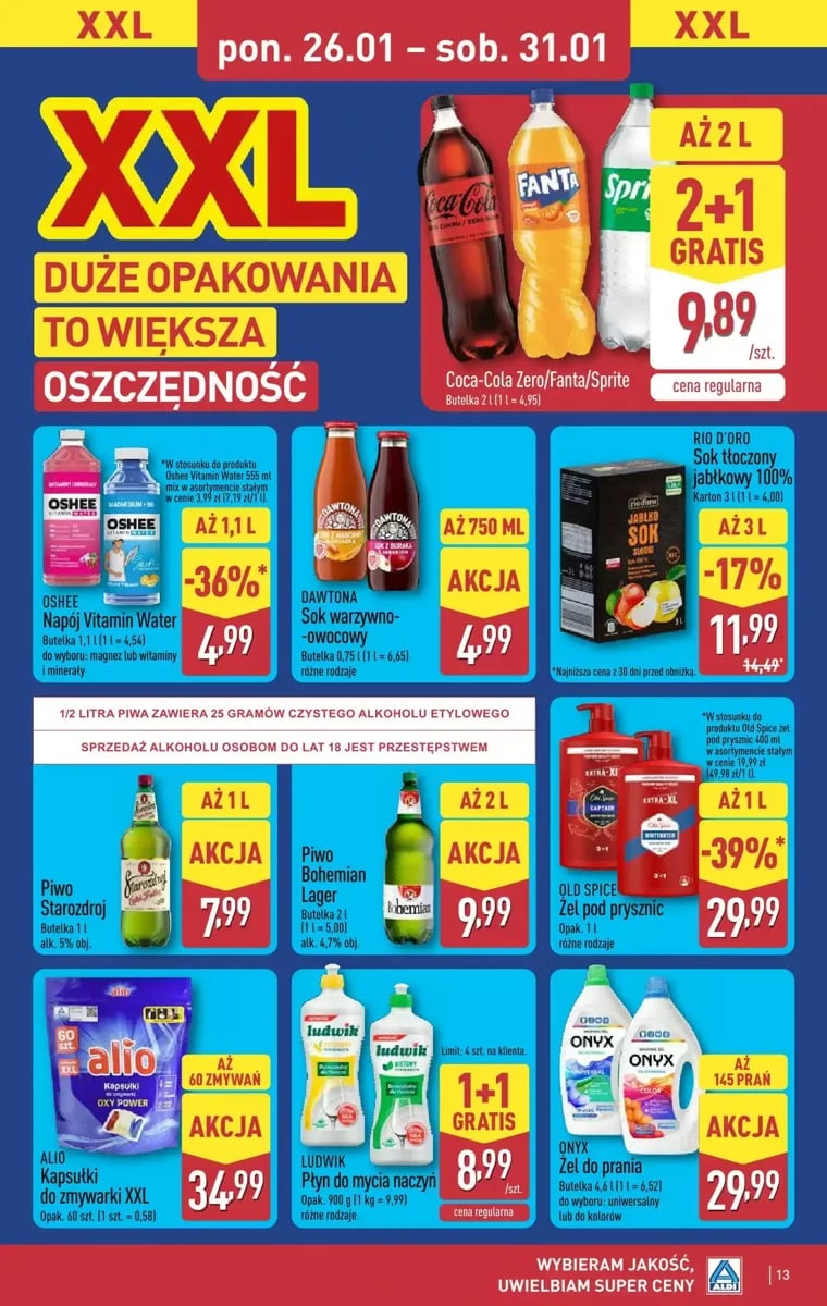 Strona 13 z gazetki Aldi