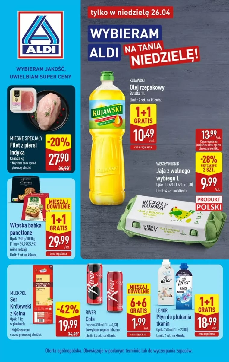 Strona 1 z gazetki Aldi