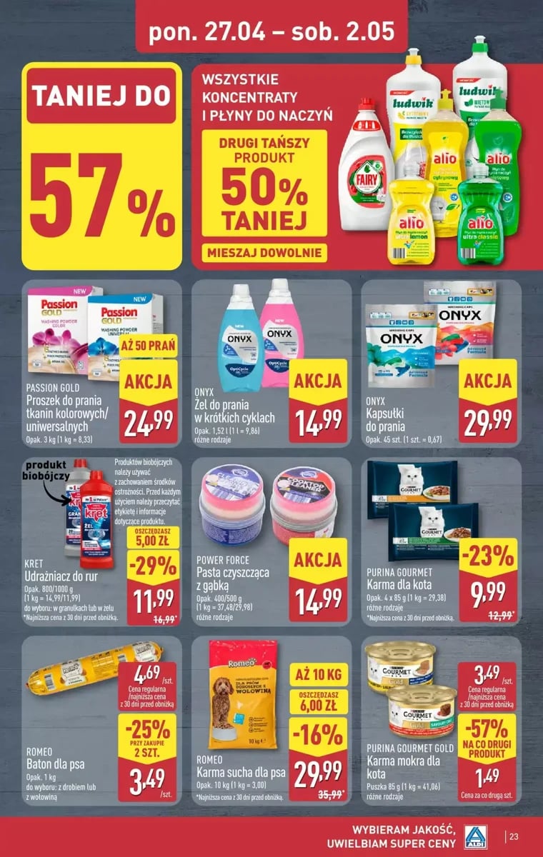 Strona 23 z gazetki Aldi