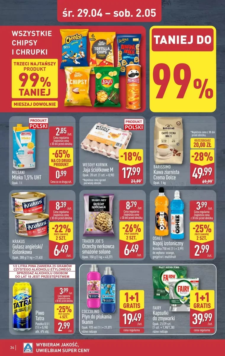 Strona 34 z gazetki Aldi