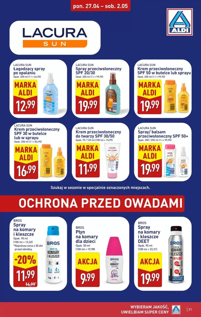 Strona 21 z gazetki Aldi
