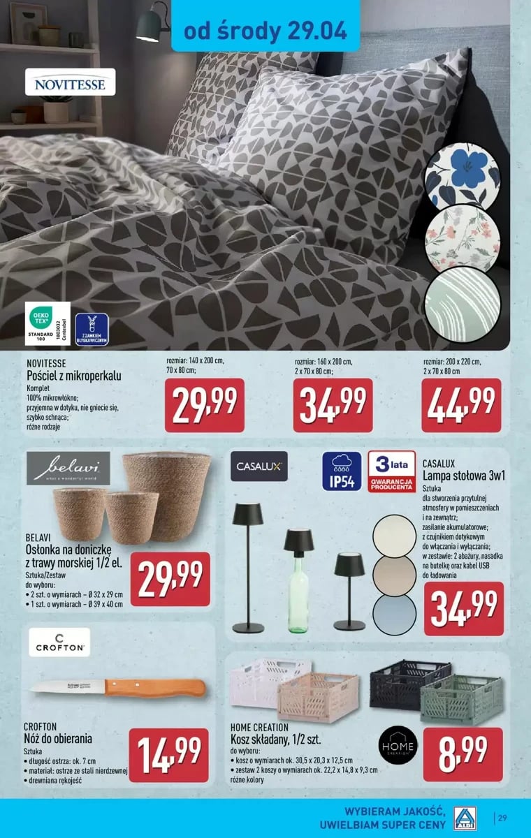 Strona 29 z gazetki Aldi