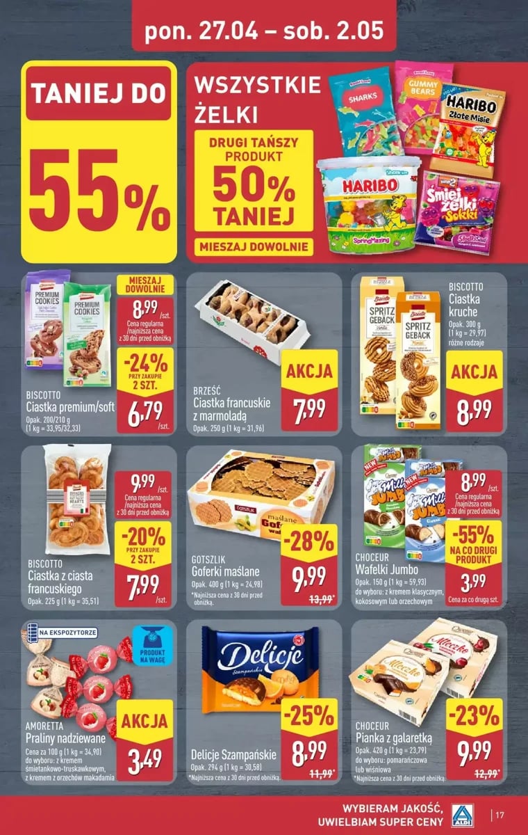 Strona 17 z gazetki Aldi