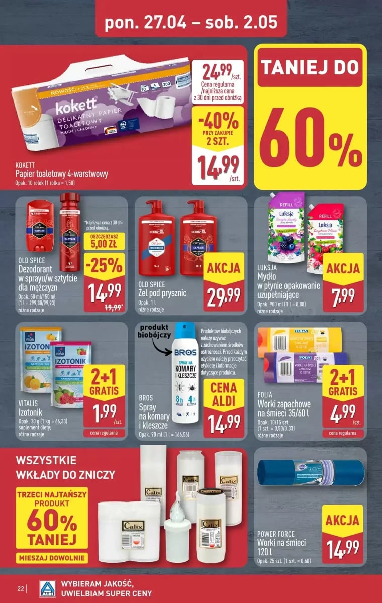 Strona 22 z gazetki Aldi