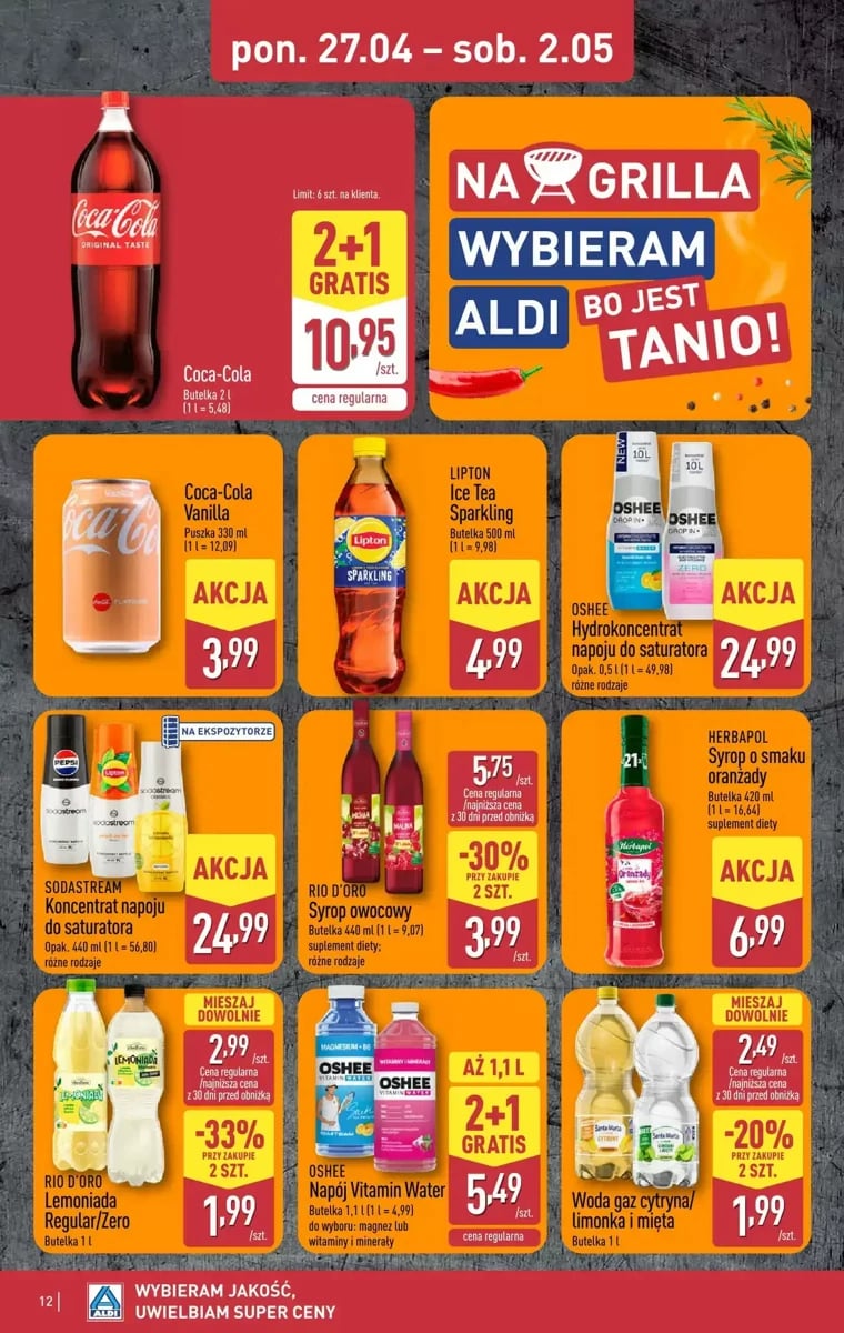 Strona 12 z gazetki Aldi