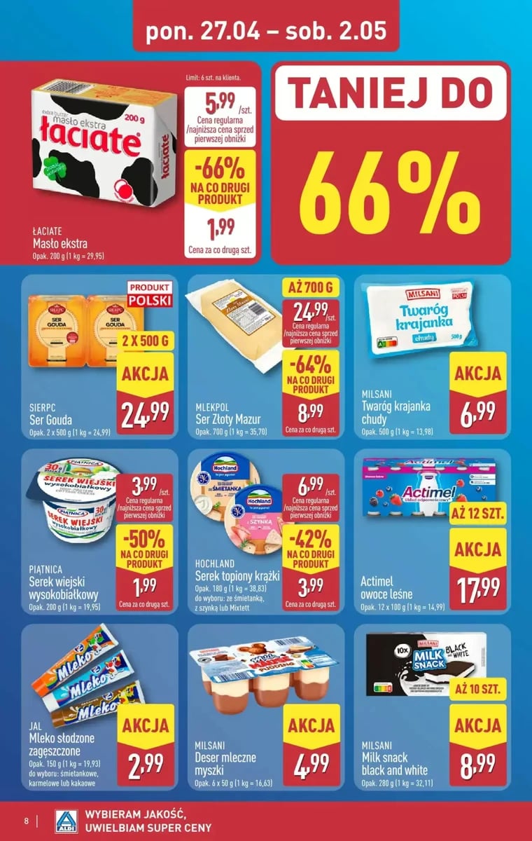 Strona 8 z gazetki Aldi
