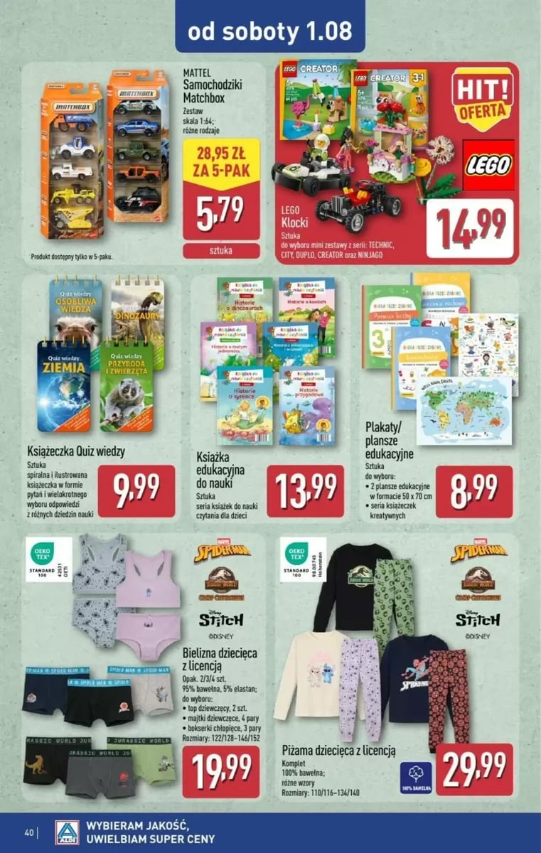 Strona 40 z gazetki Aldi