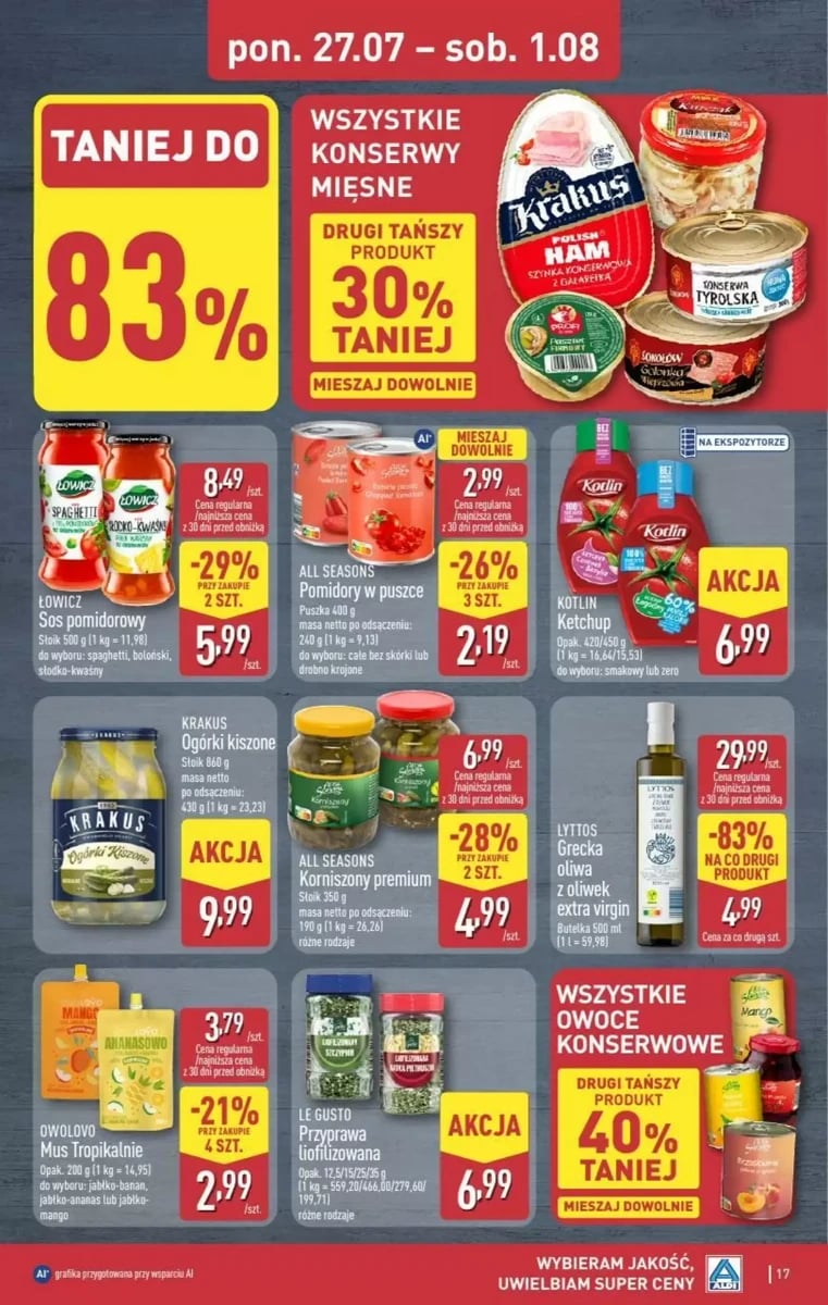 Strona 17 z gazetki Aldi