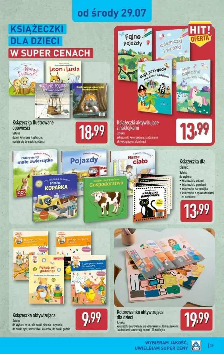 Strona 29 z gazetki Aldi