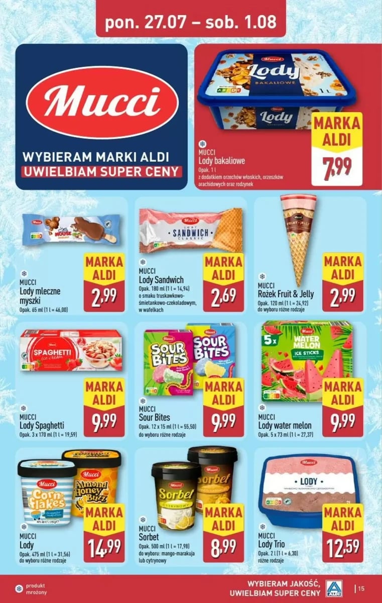 Strona 15 z gazetki Aldi