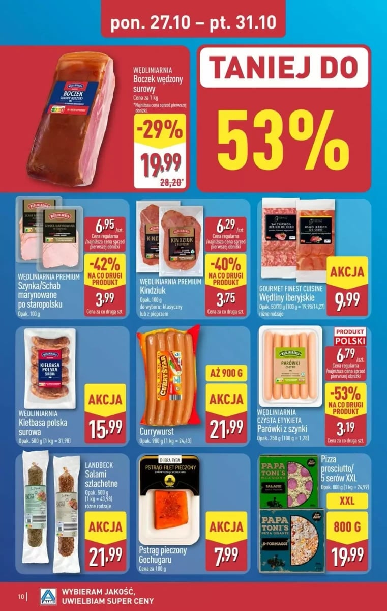 Strona 10 z gazetki Aldi