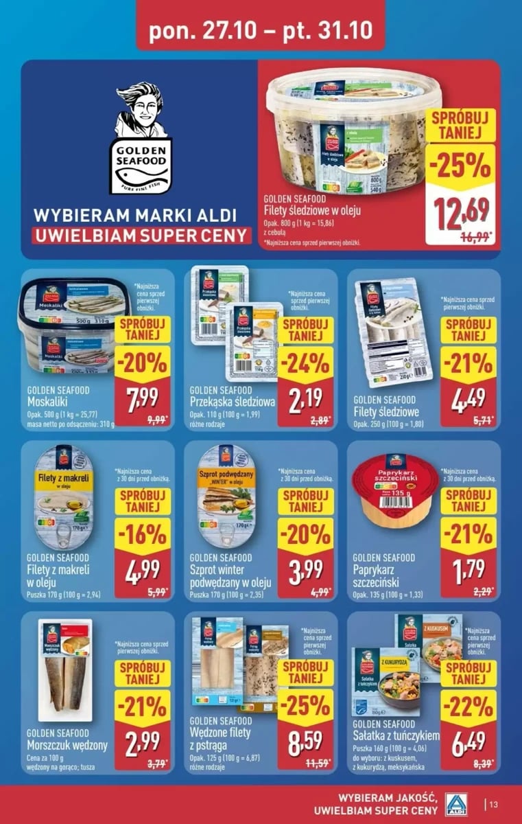 Strona 13 z gazetki Aldi