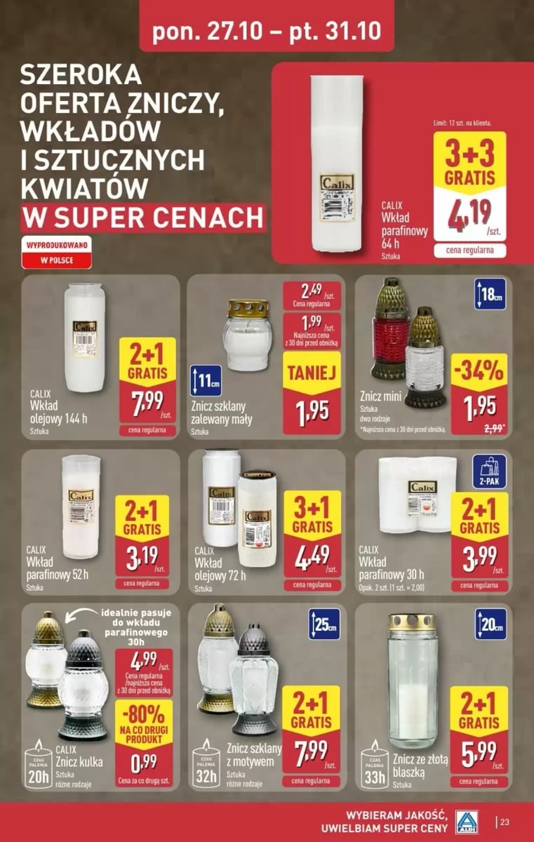 Strona 23 z gazetki Aldi