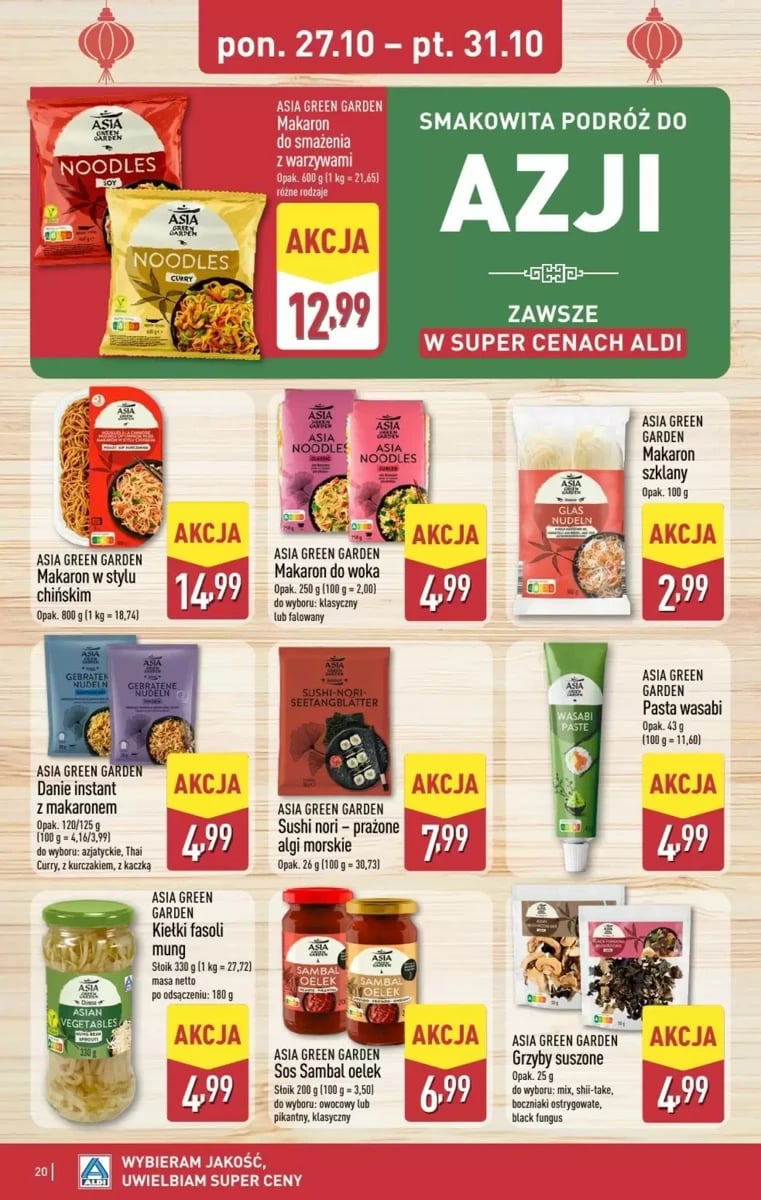 Strona 20 z gazetki Aldi