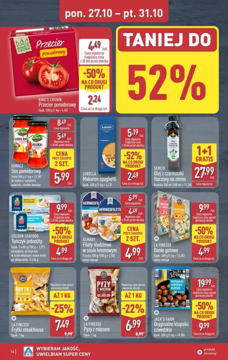 Strona 14 z gazetki Aldi