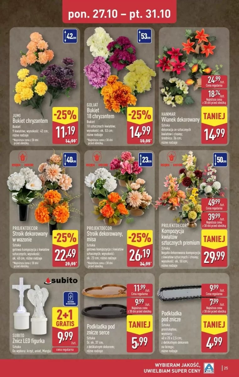 Strona 25 z gazetki Aldi