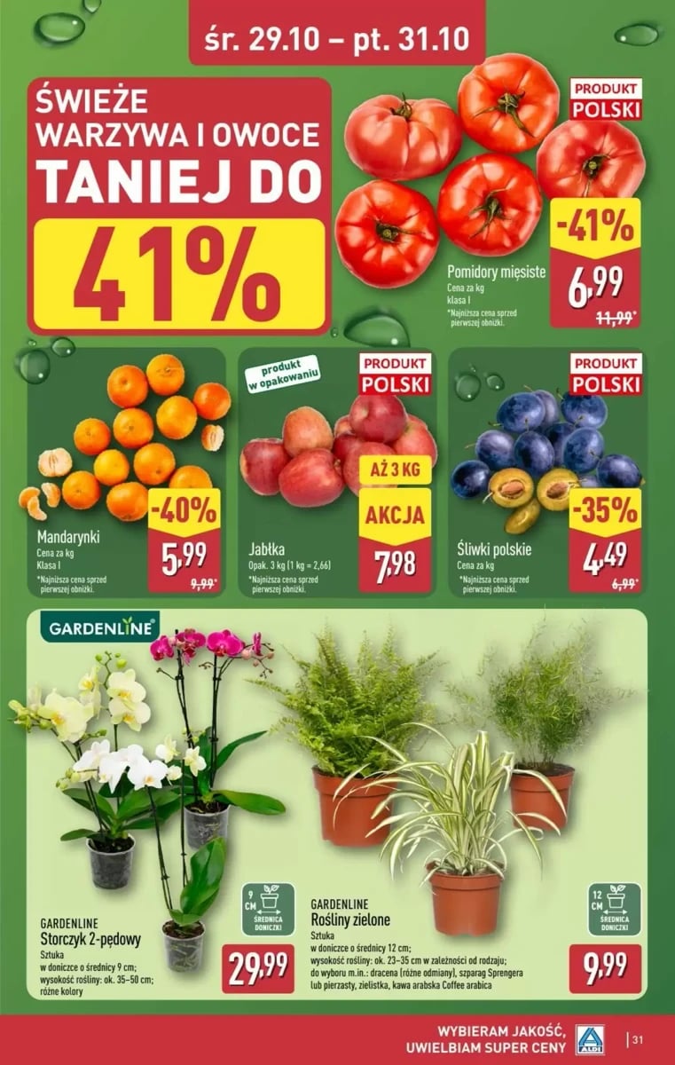 Strona 31 z gazetki Aldi