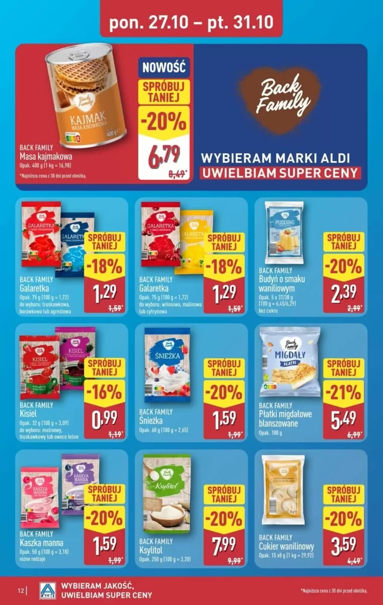 Strona 12 z gazetki Aldi