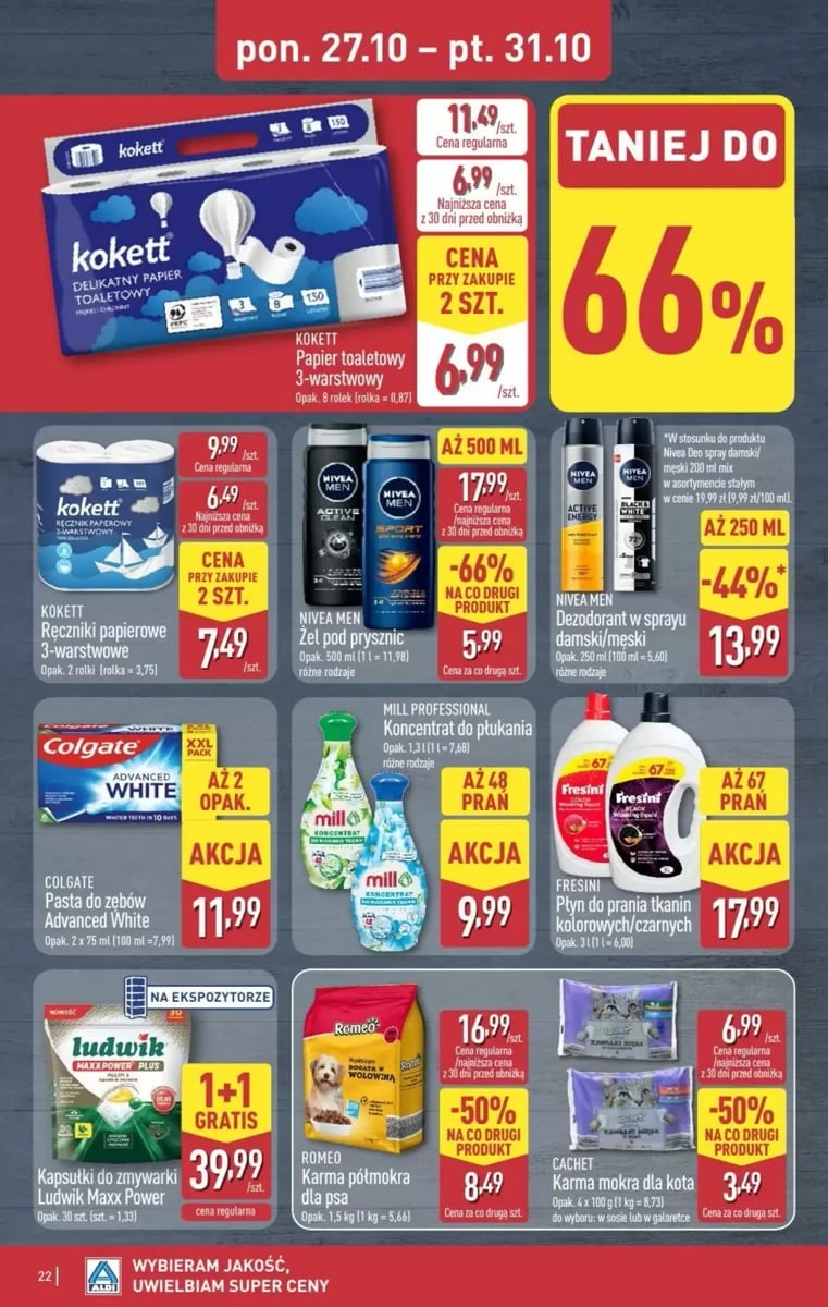 Strona 22 z gazetki Aldi