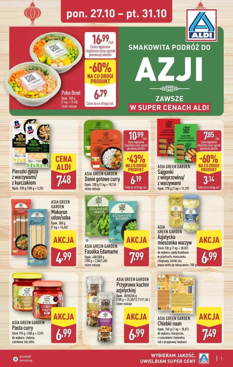 Strona 1 z gazetki Aldi