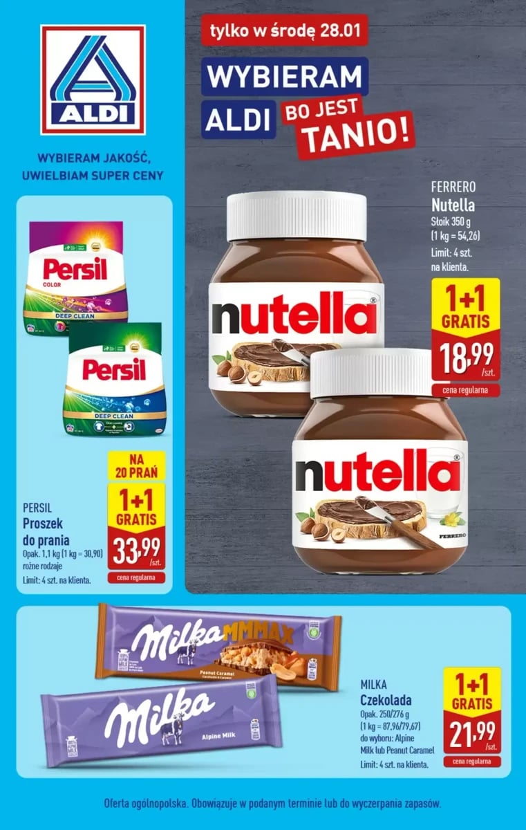 Strona 1 z gazetki Aldi