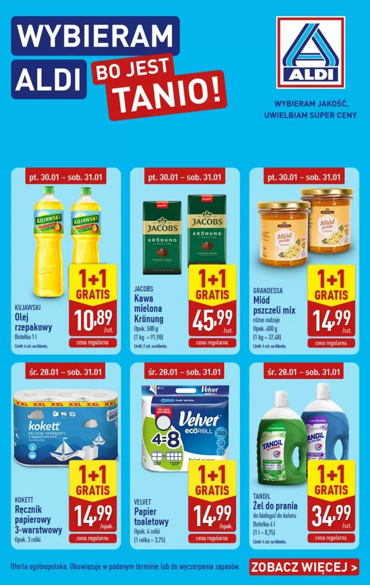 Strona 1 z gazetki Aldi