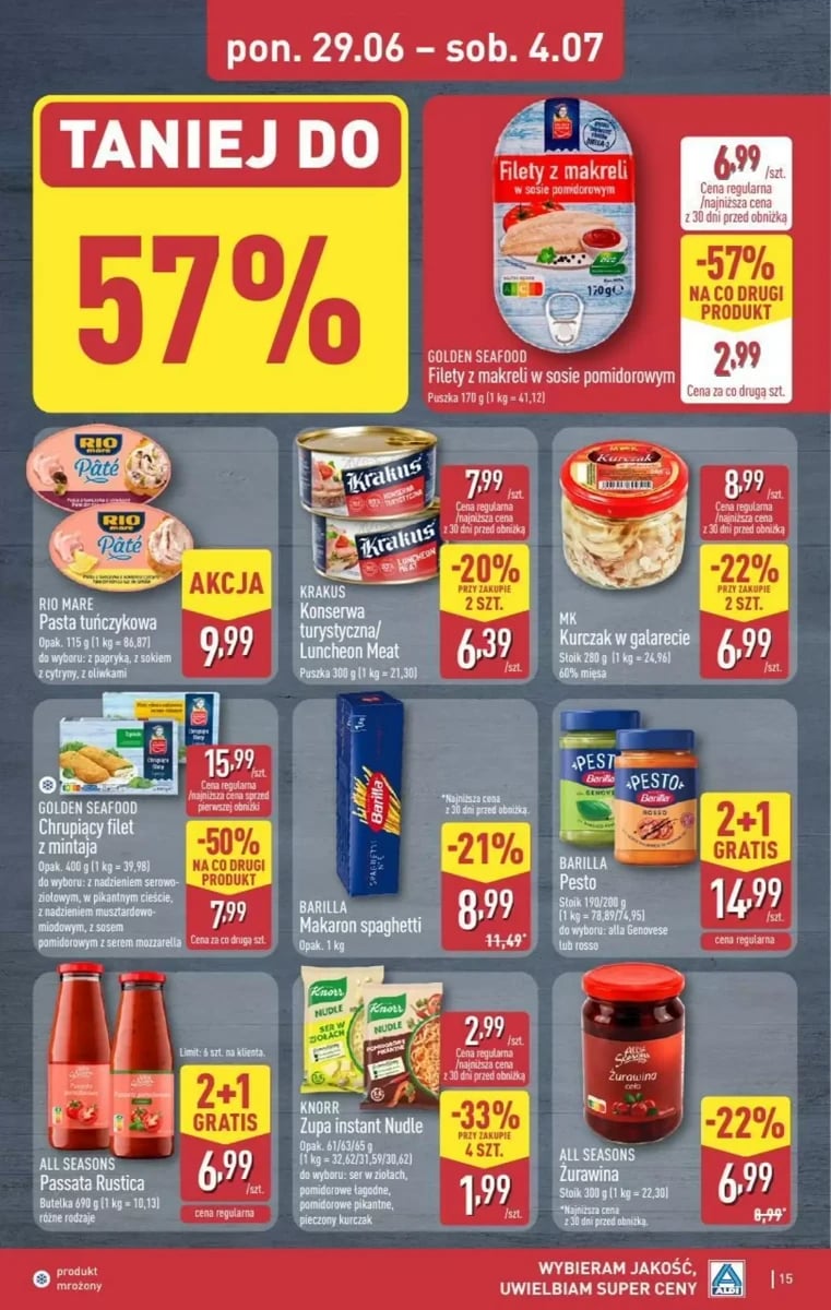 Strona 15 z gazetki Aldi